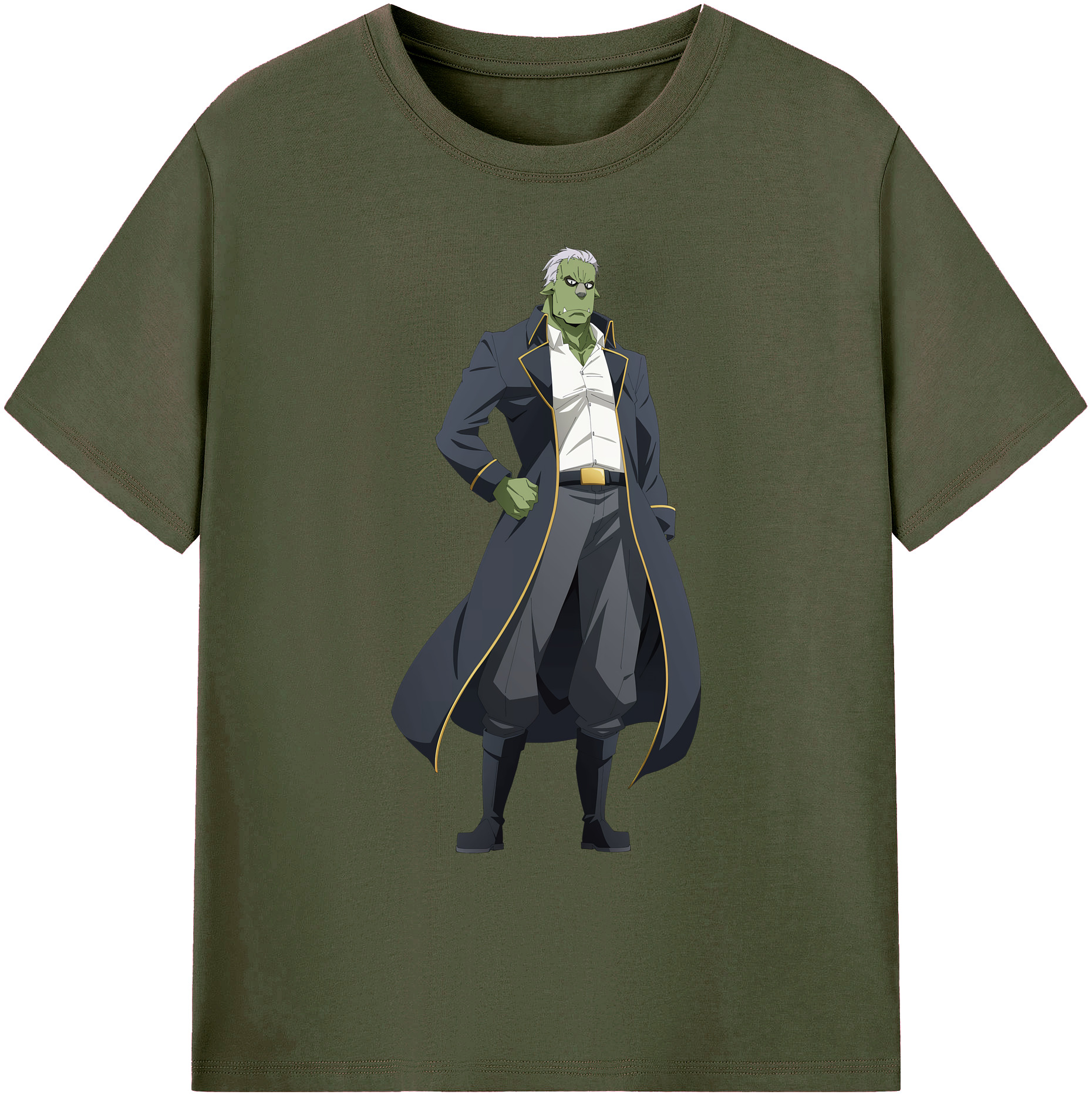 （画像用） 転スラ Regarding Reincarnated to Slime 綿100％ メンズ半袖Tシャツ｜肌触りやわらか＆通気性